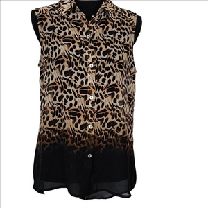 CHICOS ANIMAL PRINT TOP